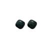 French Retro Geometric Drip Glaze Metal Stud Earrings - Fashionable and Versatile Design for Women