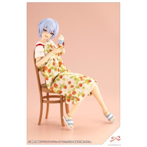 Kotobukiya (KOTOBUKIYA) Sosai Shojo Teien Dress-Up Shoes Vol.1, 1/10 Scale Plastic Model, Approximately 20mm Long