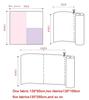 Breite 130x100cm Paillettenstoff 3MM Funkelndes Roségold Silber Glitzerstoff für Kleidung Bühne Party Hochzeit DIV Dekoration Nähen