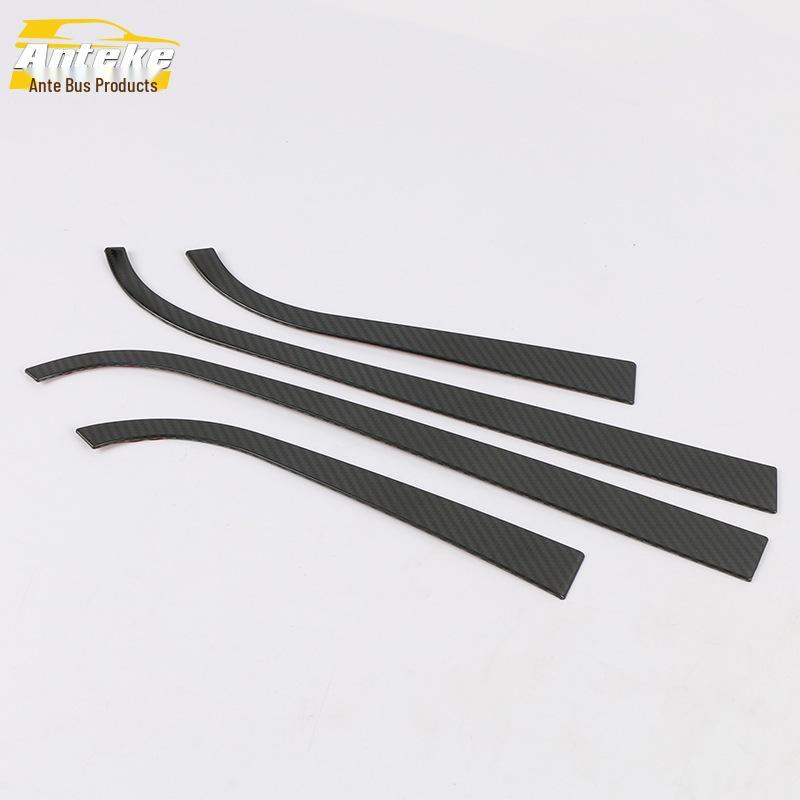 Fits 19 Trax Models: Interior Door Panel Bright Strip & Armrest Decorative Patch Car Accessories