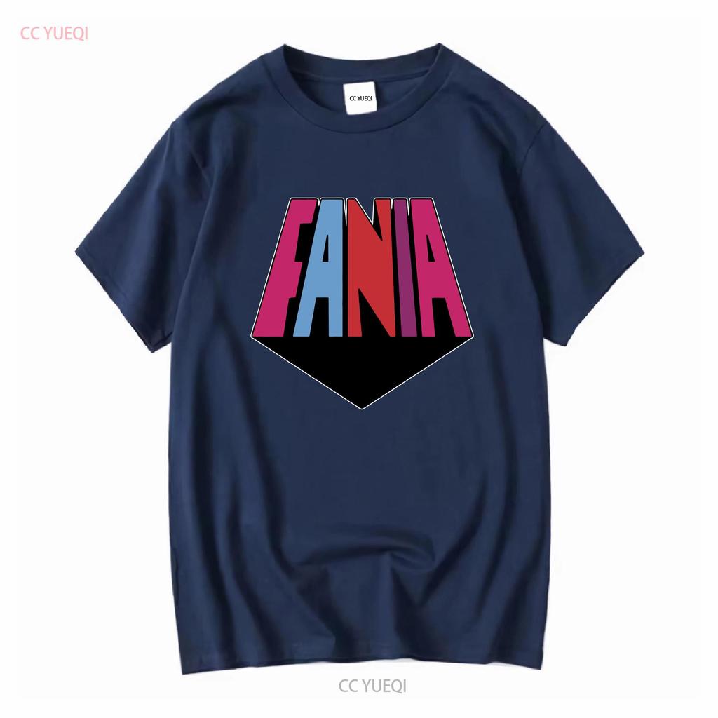 FANIA ALL STARS Latin Salsa Retro Vintage T Shirt Long or Short Sleeves Vintage Washed Homme Soft Stylish Versatile