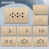 118 Type New Full Screen Large Panel Phosphor Bronze PC Flame Retardant Protection Thai Wall Switch Socket