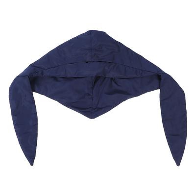 Down Hood Hat Winter Hooded Scarf Cap 3 Layer Tie Under Chin Extra Warm Wind Proof