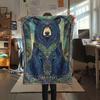 1 Stück Wunderschöne Flanelldecke mit Tierprint, Hohe Qualität, Bequem für alle Jahreszeiten, Heimdekoration, Wärme und Komfort, Perfekt für Weihnachtsgeschenke