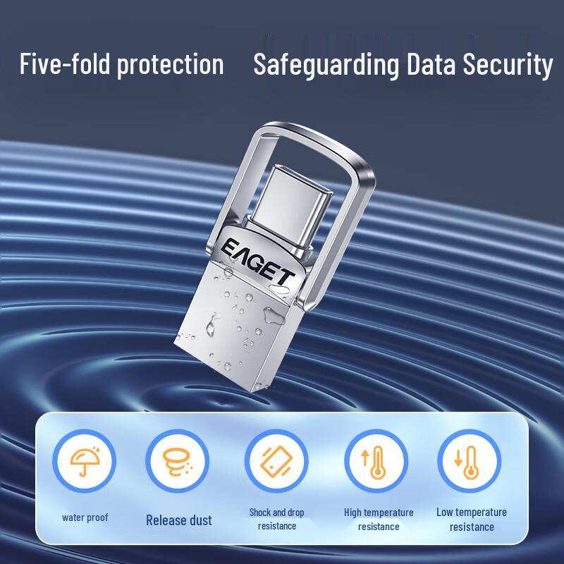 EAGET Dual Interface USB-C & USB3.2 Flash Drive Series