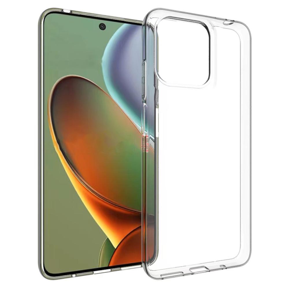 

For Motorola Moto G15 4G Case Slim Fit Transparent Soft TPU Phone Cover Style A