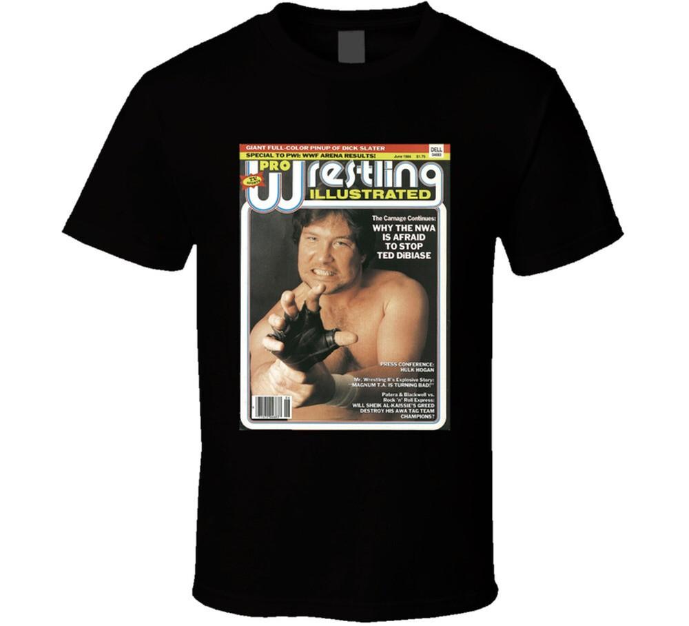 Wrestling Magazine Cover June 1984 Fan T Shirt Unisex T-Shirt M