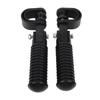 Motorcycle Highway Foot Pegs 1" 1-1/4" Engine Guard Clamp Footrest Pedal Universal For Harley Touring Softail Sportster XL Dyna