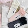 New Women Lolita Socks Y2K Solid Long Loose Socks Female Spring Breathable Lace Casual Sweet Soft Korean Over The Knee Stockings