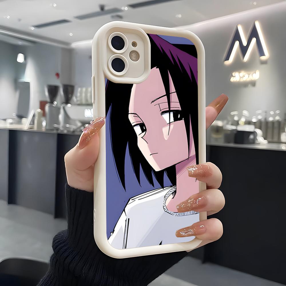 Anime A-Shaman King Phone Case For IPhone Air 17 Pro Max 16 E 15 14 Pro Max 13 12 11 Mini Plus Soft Silicone White Cover