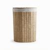 Laundry Hamper with Lid Handwoven Paper Rope Reinforced Woven Basket