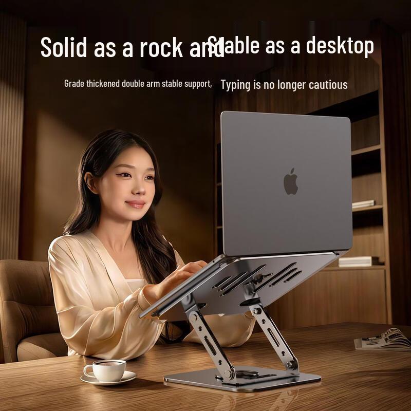 OLOEY Metal Laptop Cooling & Riser Stand
