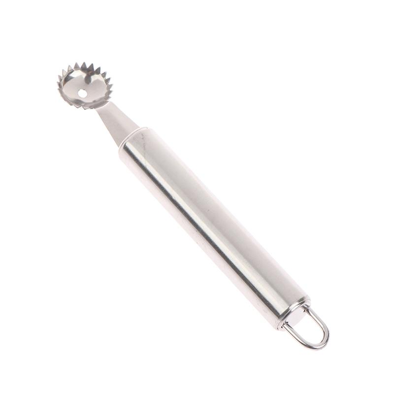 1Pcs Strawberry Huller Metal Tomato Stalks Fruit Leaf Knife Stem Remover Gadget Strawberry Hullers Kitchen Tool