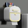 Convenient Installation Paper Towel Holder Waterproof Hanging Tissue Storage Rack  Hotel