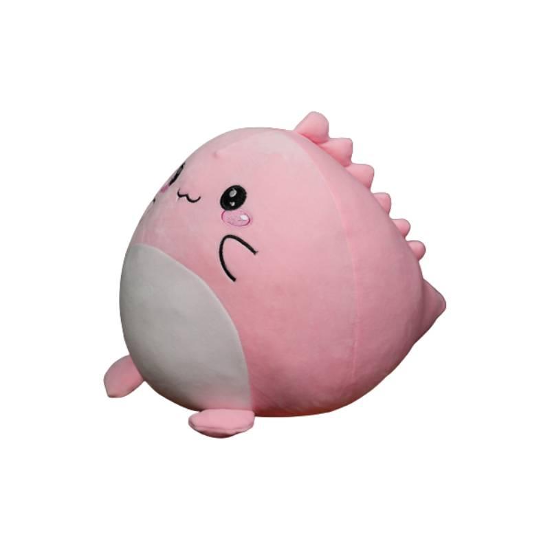 Squishmallow Dinosaur Plush Toy Super Soft Short Plush Blue/pink 20cm/7.87in