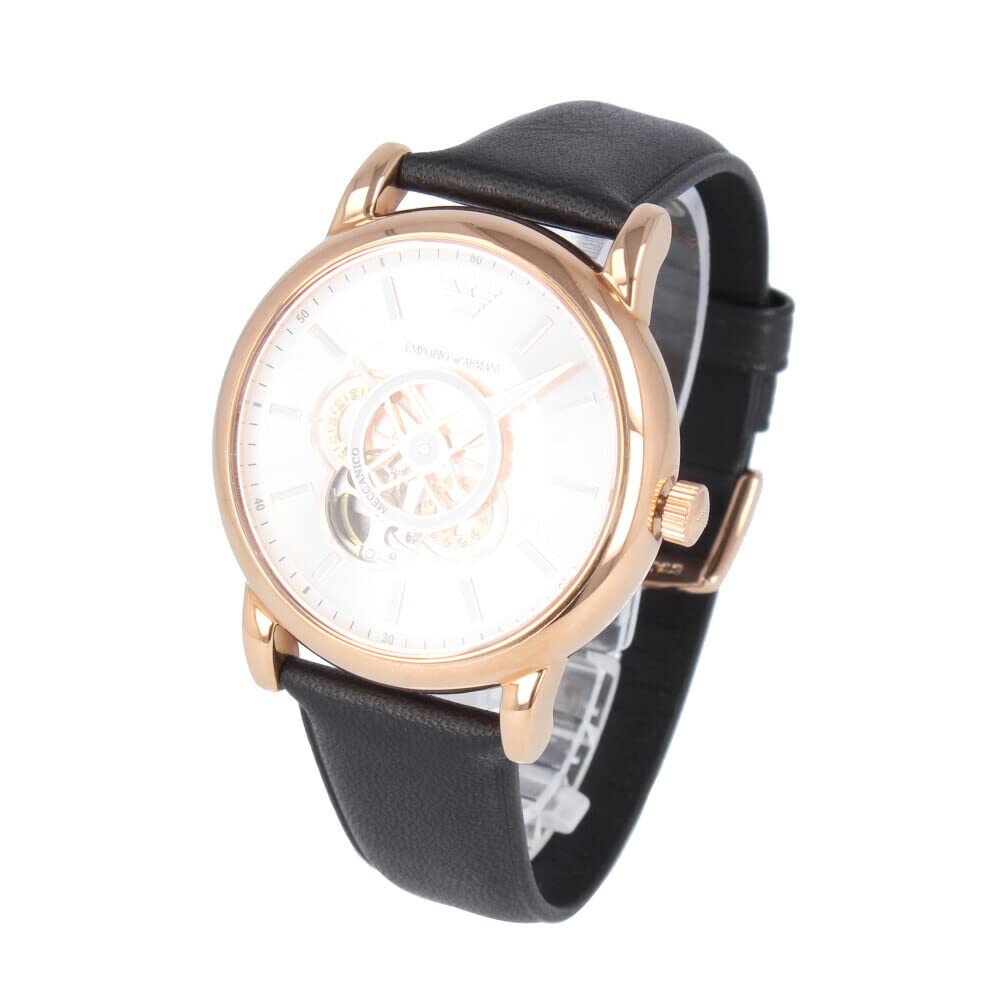 

Часы EMPORIO ARMANI с автоматическим заводом AR60013 Luigi Meccanico Luigi Meccanico Серебро x Розовое золото x Черный Мужские [товар]