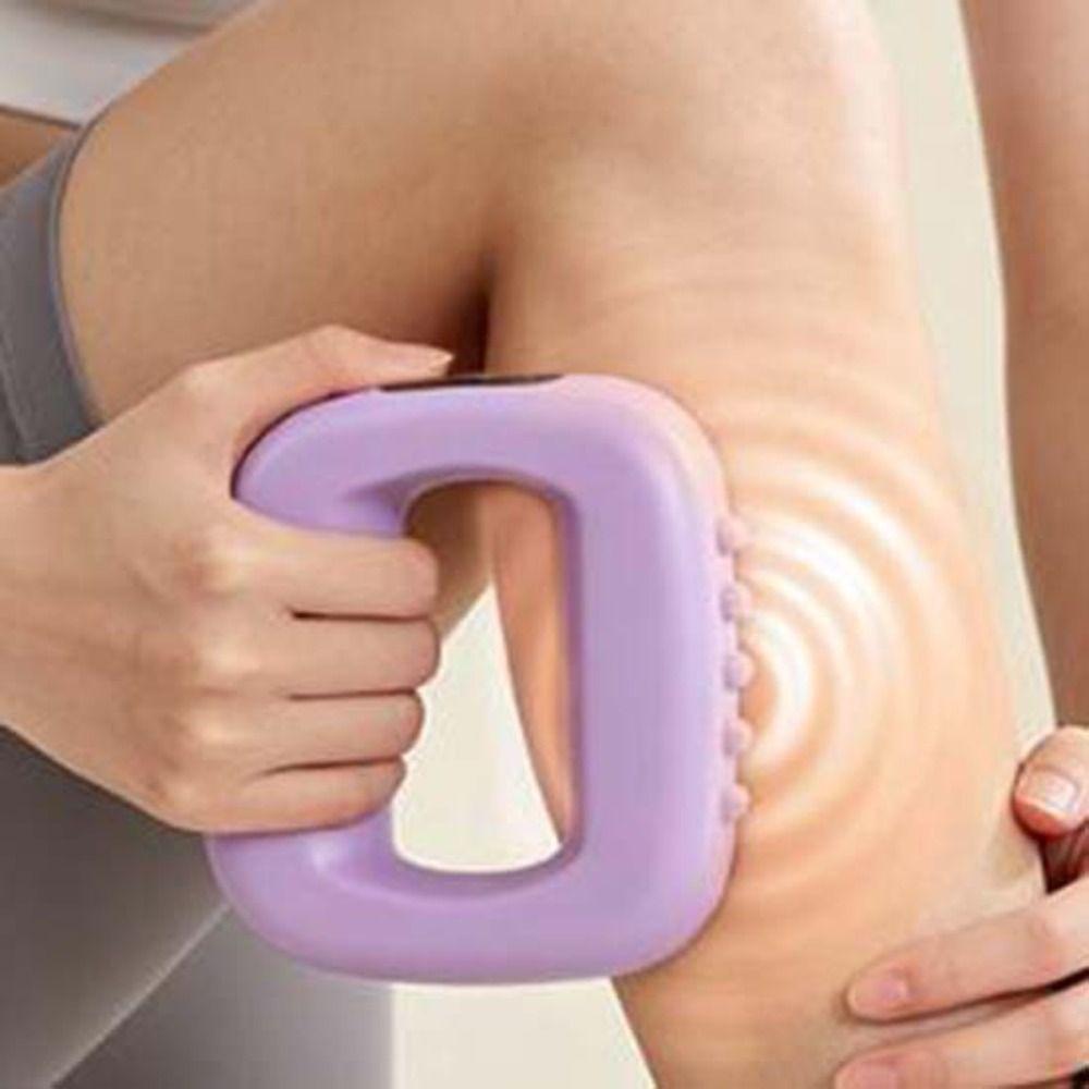 Adjustable Speed Electric Fascia Massage Ring Muscle Handheld Massager Full Body Relaxation
