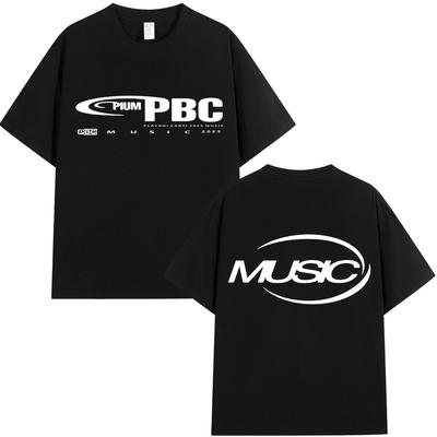 Playboi Carti I Am Music 2025 Album T-Shirt Opium Hip Hop Vintage Sommer T-Shirt Männer Frauen 100% Baumwolle T-Shirts Streetwear Geschenke