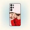 E-Emilia C-Clarke Actress Phone Case For Samsung S26,S25,24,23,22,30,21,10,9,Ultra,Plus,Lite,FE Soft Black Case