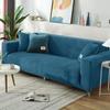 Solid Color Elastic Velvet Sofa Cover for Living Room All Inclusive Stretch 1/2/3/4 Corner L Sofa Slipcovers Cats Funda De Sofá