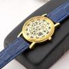 Fashion Business Skeleton Watch Men Wristwatch Leather Band High-end and High-Grade Women Clock