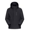 Tri-polar Unisex 3-in-1 Waterproof Jacket with Detachable Fleece