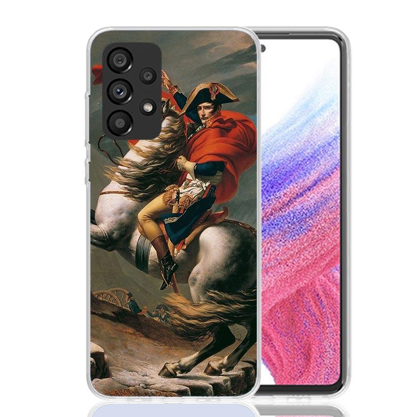 Napoleon Bonaparte Phone Case for Samsung Galaxy A17 A16 A15 A14 A13 A57 A56 A55 A54 A53 A37 A36 A35 A34 A33 A26 A25 A24 A23 Gal