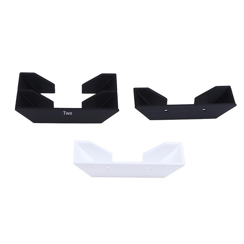 1/2 Layer Badminton Racket Holder Plastic Wall Hook Wall Mounted Racket Holder Tennis Racket Storage Rack Vertical Display Stand