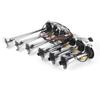 12-24V 6 Trompeten Auto Lufthorn Kit Ultra Laut 10 Verschiedene Sounds Steuerung 1 Stk Silber