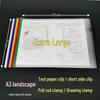 A4 Short Edge Pull Rod File Folder