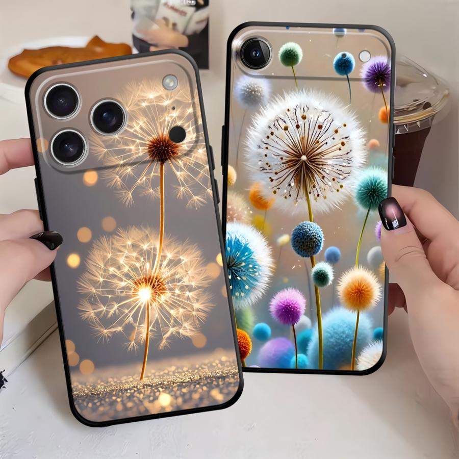 Funda Phone Cover Case for Apple IPhone 18 17 Pro Max Air 15 Pro 7 8 13 11 XR XS MAX 16 14 12 Beautiful Dandelion