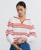Baniseunyuyog Colin Crochet Collar Pullover Red