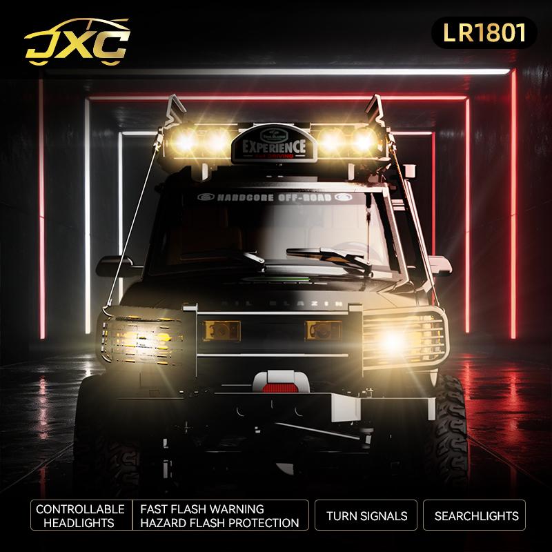 New LR1801 2.4G 1:18 RC Car Crawler 4WD Full Proportion RC Mode Simulation Climbing Off Road Remote Control Car Toy Boy Gift