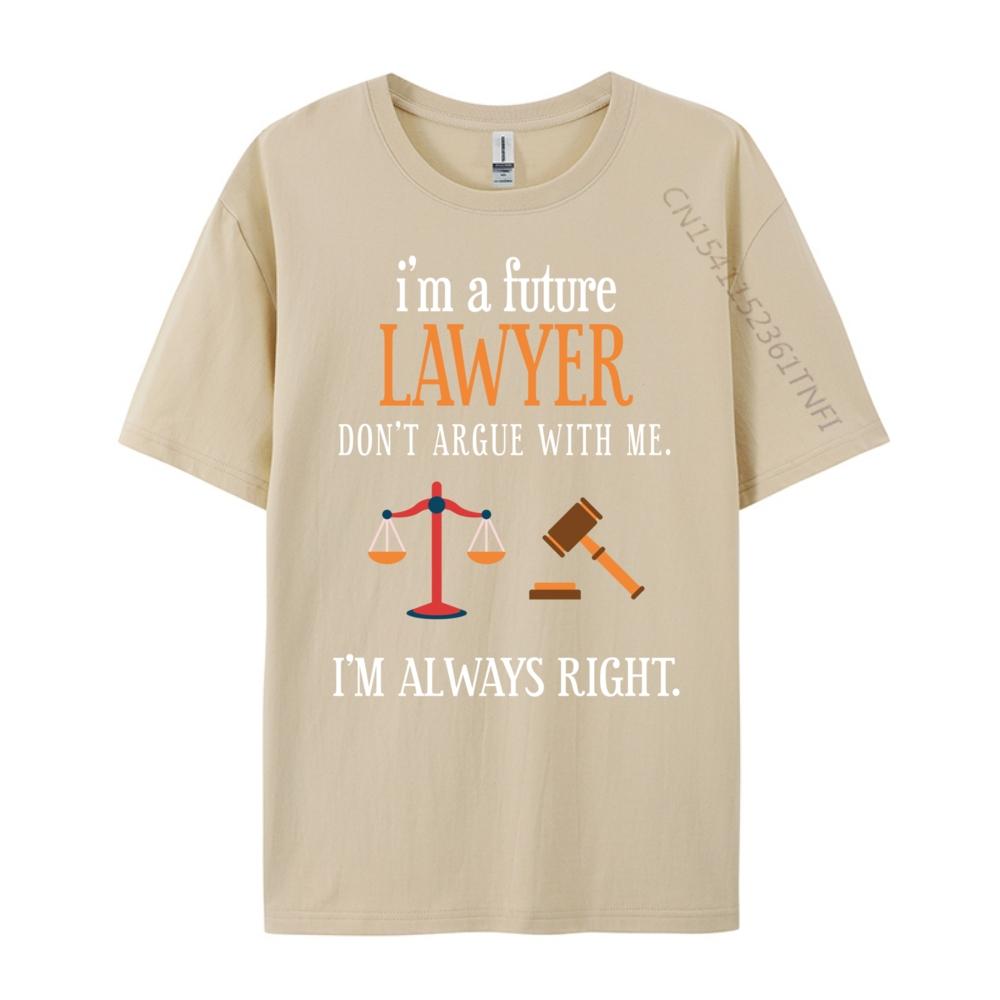 Funny Lawyer Future Law School Student Attorney Esq Vintage T Shirt Men Camisas De Hombre