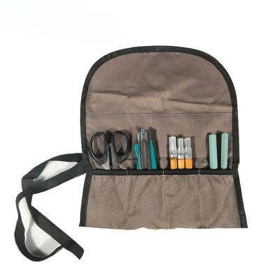 1 db szerszámtároló táska több zsebbel Többcélú feltekerhető szerszámtáska csavarkulcs tasak Akasztó szerszám famegmunkáló szerszámok elfogadó táska