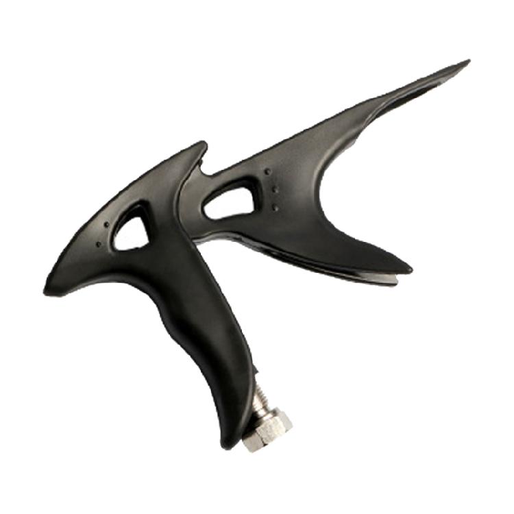 

Comfortable Airbrush Handle Easily Grip Holder High Strength Plastic Pen Stand Convenient Kitchen Accessories чорний