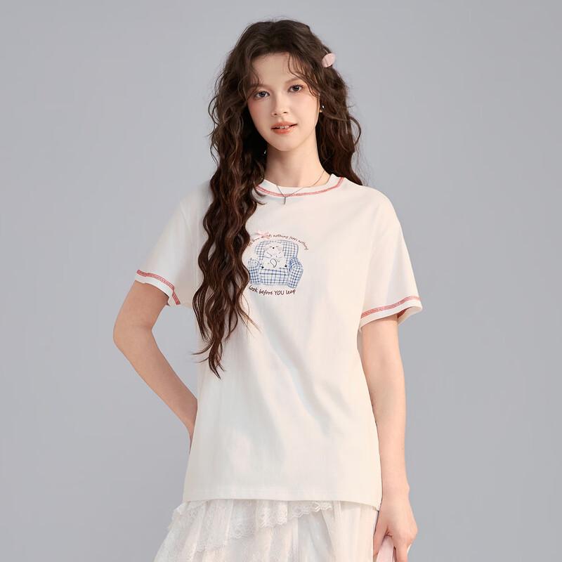 TonLion 2026 Women's Patterned Short-Sleeve T-Shirt