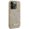 Guess Guhcp15Lpmsdgsd Iphone 15 Pro 6.1 Złoty/Gold Hardcase Disco Metal Script