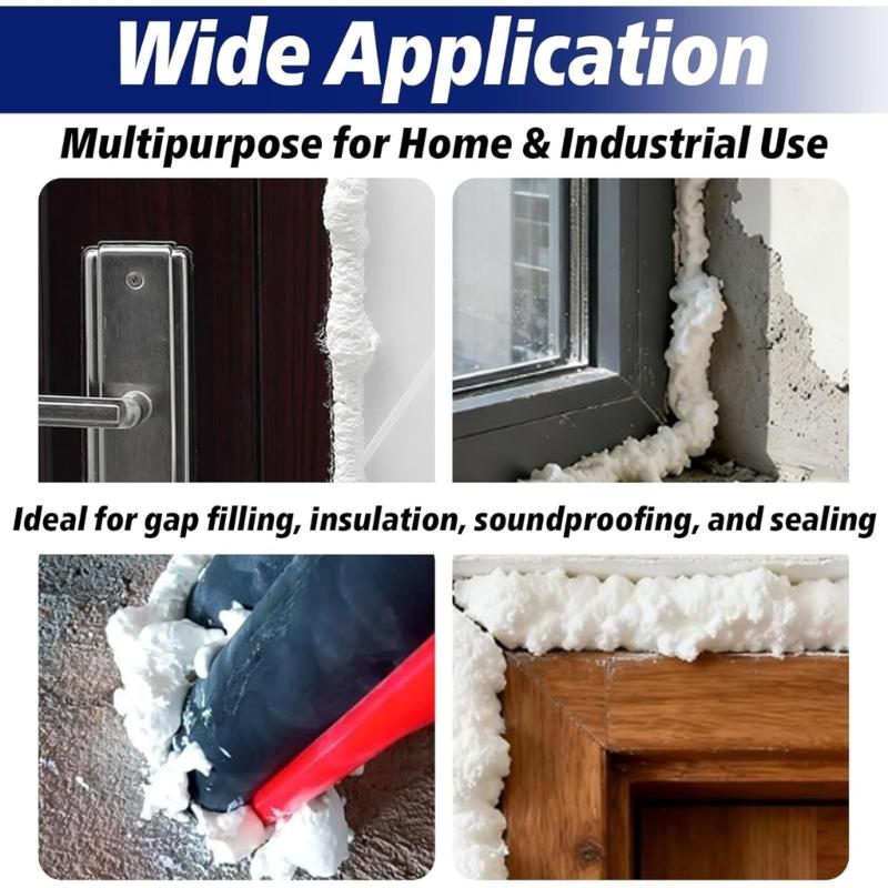 

24TE 2Pcs Extended Sprayer Foam Tube Extension Flexible Sealant Dispenser Tool for Home Decoration Construction Extension CN