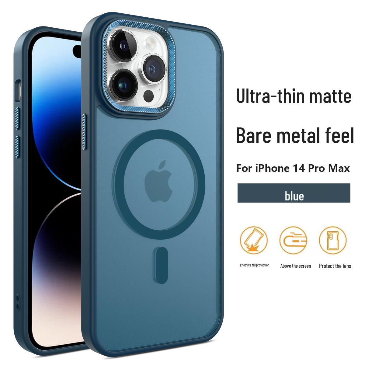 

Матовый чехол с магнитным креплением для iPhone 14/15/16 Pro Max - Прозрачный и противоударный iPhone 13 Pro