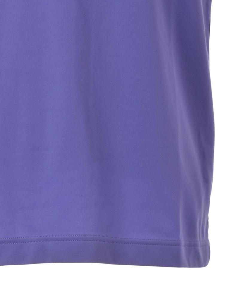 Golf Polo Shirt x Purple 4 [New Balance] Short-Sleeve (Stretchable, Moisture-Wicking) / Men's / 012-6168001 030_White [M]