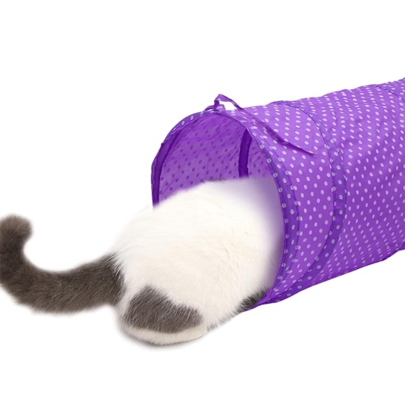 Cat Tunnel Toy Kitten Tunnel Toy Cat Tunnel Tube Cat Scratch Toy For Indoor Cats Cat Interactive Toy For Boredom