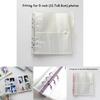 Glittery Transparent 200/100 Pockets Photocard Binder Holder For Kpop Albums