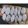 270Cts. Natural Pink Kunzite Oval Cabochon Gemstone 12Pcs Lot C-1150