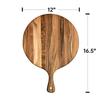 Acacia Wood Round Cutting and Serving Board