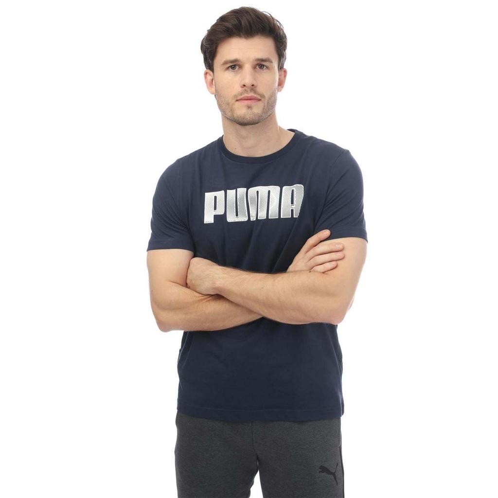 Puma Mens Sportstyle Cotton Blend T-Shirt