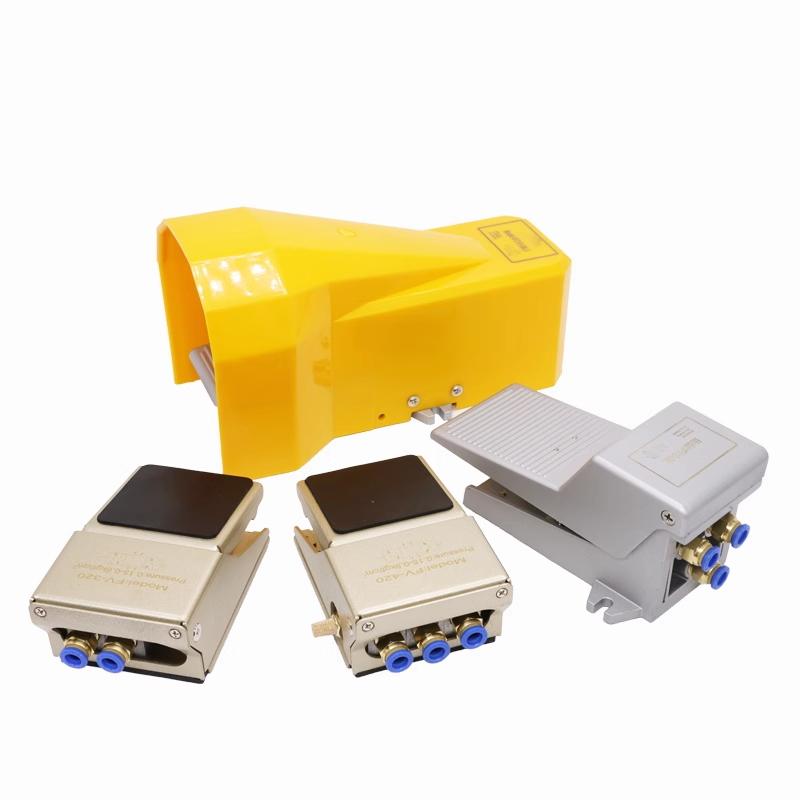 Pneumatic 4F210-08L Foot Pedal Valve Cylnder Control Switch FV320 FV 420 4F210-08G Ttwo Position Five Links