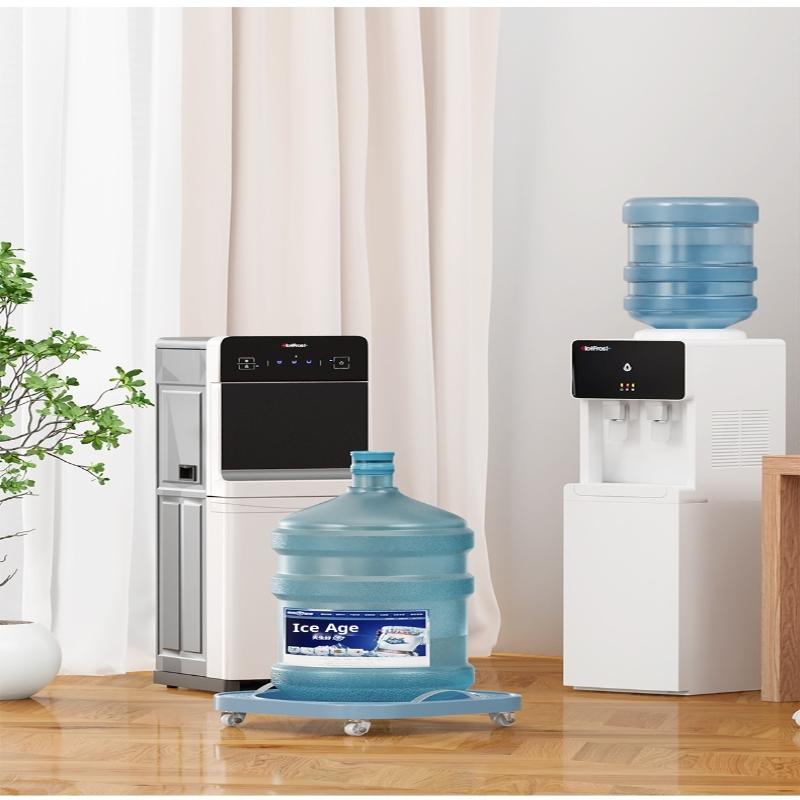 Universal Movable Gas Tank Bracket Heavy Duty With Wheels Flower Pot Stand Tray Square Plastic Gas Cylinder Base