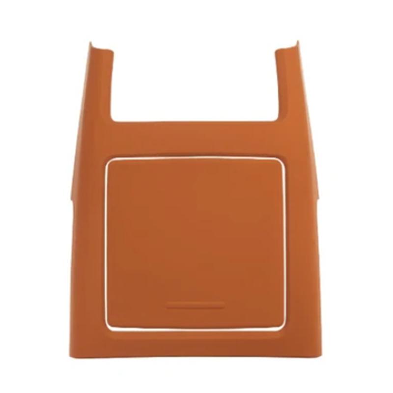 For Li Lixiang L8 -2024 Car Rear Refrigerator Anti-Kick Cover Anti-Scratch Refrigerator Panel Sticker Parts Yellow L8