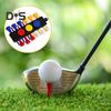 Golf-Tee-Halter, tragbarer Golf-Tee-Aufbewahrungshalter mit 12 Golf-Tees-Löchern, Golftaschen-Befestigung, Golf-Tees-Träger für Golfwagen, Schlagen